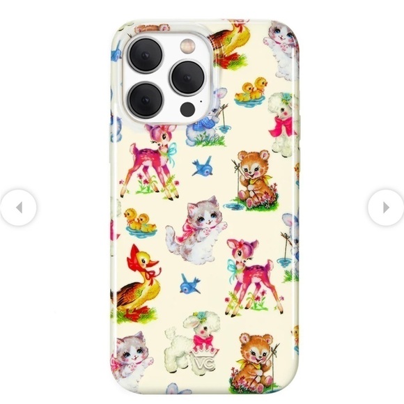 Velvet Caviar Limited Edition Baby Animals iPhone Case Iphone 15 pro max New - Picture 1 of 8